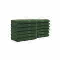 Monarch Brands True Color Hand Towels , Hunter Green, 12PK P-HAND-HGREEN